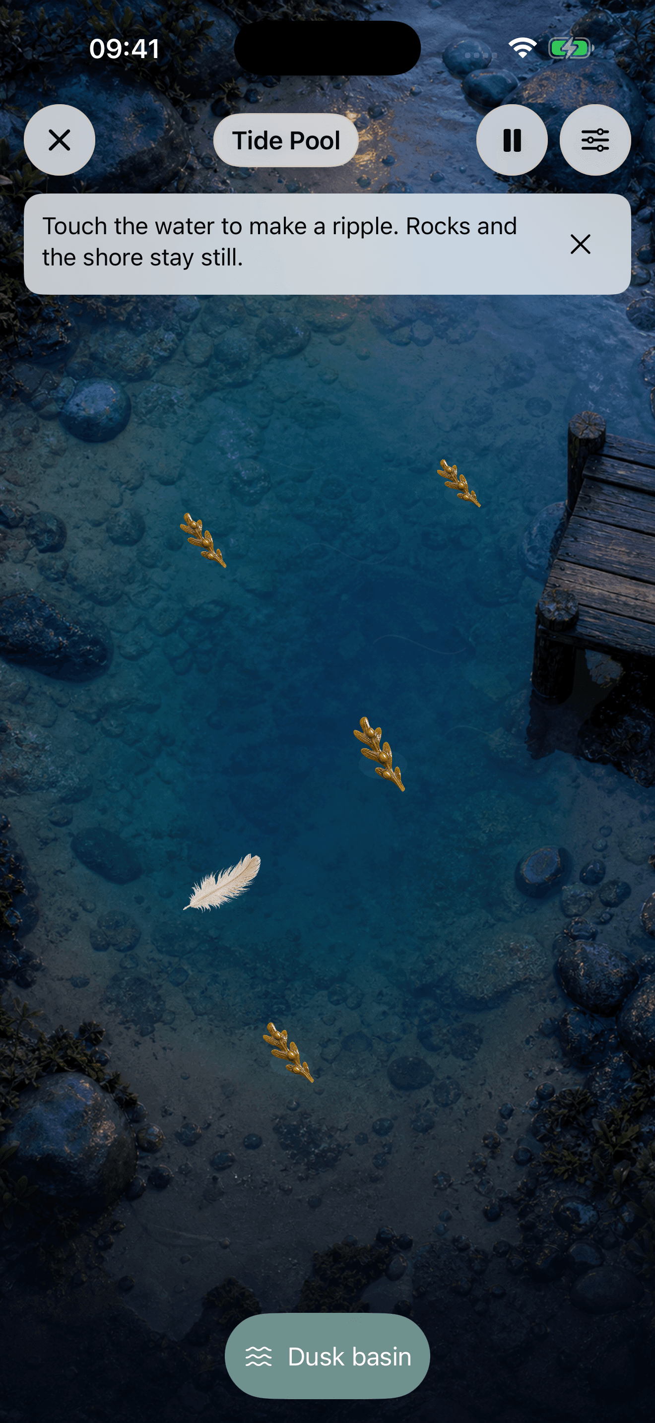 Quieted: spend a moment by the water